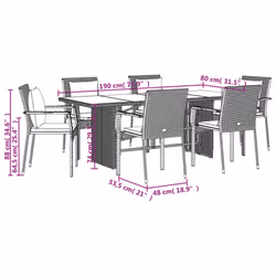 VidaXL 3213498 set mobili da esterno - Vista aggiuntiva 7