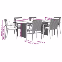 VidaXL 3213500 set mobili da esterno - Vista aggiuntiva 7
