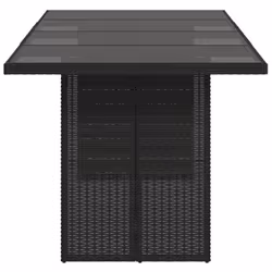 VidaXL 365602 tavolo da esterno Nero - Vista aggiuntiva 5