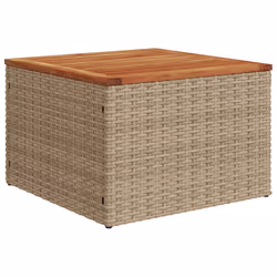 VidaXL 366064 tavolo da esterno Beige, Marrone - Vista aggiuntiva 6