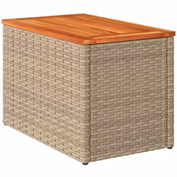 VidaXL 366069 tavolo da esterno Beige, Marrone - Vista aggiuntiva 5