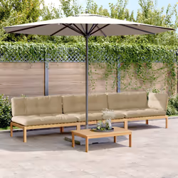 VidaXL 3209327 divano da cortile