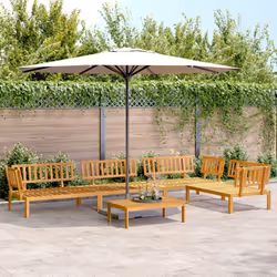 VidaXL 3209442 divano da cortile