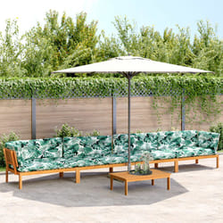 vidaXL Set Divano Pallet Giardino 5pz con Cuscini Massello Acacia