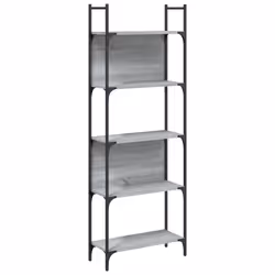 VidaXL 838861, Grigio, Quercia, Acciaio, Legno, 20 kg, 1555 mm, 240 mm