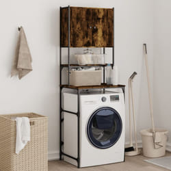 Mobile per Lavatrice Rovere Fumo 68x48,5x194 cm Vidaxl 69928
