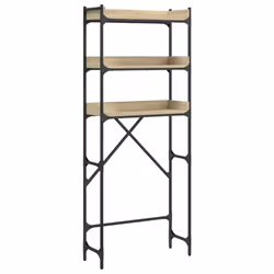 Scaffale per Lavatrice Rovere Sonoma 67x25x163 cm Multistratocod mxl 86315 - Vista aggiuntiva 2