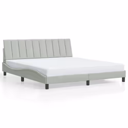 VidaXL 3207855, Grigio, 1650 mm, 2,18 m, 745 mm, 1600 x 2000 mm, 1 pz