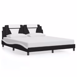 VidaXL 3208115, Nero, 1850 mm, 2,18 m, 745 mm, 1800 x 2000 mm, 1 pz