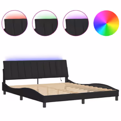 VidaXL 3213795, Nero, 1850 mm, 2,18 m, 745 mm, 1800 x 2000 mm, 1 pz