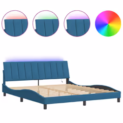 VidaXL 3213797, Blu, 1850 mm, 2,18 m, 745 mm, 1800 x 2000 mm, 1 pz