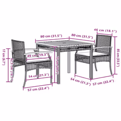 VidaXL 3213578 set mobili da esterno - Vista aggiuntiva 6