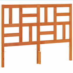 Testiera Marrone Cera 150 cm in Legno Massello di Pinocod mxl 92137 - Vista aggiuntiva 2