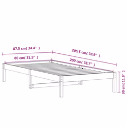 VidaXL 844406 divano Divano letto Marrone - Vista aggiuntiva 8