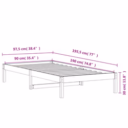 VidaXL 844407 divano Divano letto Marrone - Vista aggiuntiva 8