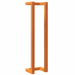 vidaXL Portasciugamani Marrone Cera 23x18x90 cm Legno Massello di Pino - Vista aggiuntiva 2