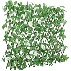Traliccio Edera Artificiale Espandibile Verde 186x70 cm Vidaxl 56043