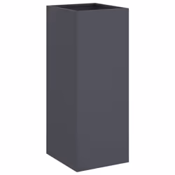 Fioriera Antracite 32x27,5x75 cm in Acciaio Laminato a Freddocod mxl 88184 - Vista aggiuntiva 2