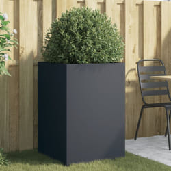 Vidaxl - Fioriera Antracite 52x48x75 cm in Acciaio Laminato a Freddo 25092