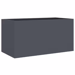 Fioriera Antracite 62x30x29 cm in Acciaio Laminato a Freddocod mxl 113604 - Vista aggiuntiva 2