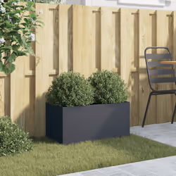 Fioriera Antracite 62x30x29 cm in Acciaio Laminato a Freddocod mxl 113604 - Vista aggiuntiva 3