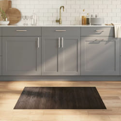 Vidaxl - Tappeto Rettangolare Marrone Scuro 70x100 cm in Bambù