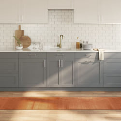 Vidaxl - Tappeto Rettangolare Marrone 60x400 cm in Bambù 89043