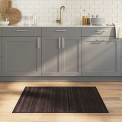 Vidaxl - Tappeto Rettangolare Marrone Scuro 80x100 cm in Bambù