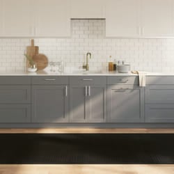 Vidaxl - Tappeto Rettangolare Nero 100x300 cm in Bambù