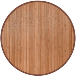 Vidaxl - Tappeto Rotondo Naturale 80 cm in Bambù
