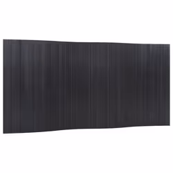 vidaXL Divisorio Ambienti Grigio 165x400 cm in Bambù - Vista aggiuntiva 2