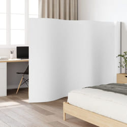 Divisorio Ambienti Bianco 165x800 cm in Bambù Vidaxl 494627
