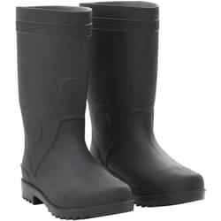 Stivali da Pioggia Neri Misura 39 in pvc Vidaxl 92842