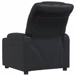 Poltrona Reclinabile Nera in Similpellecod mxl 132098 - Vista aggiuntiva 3