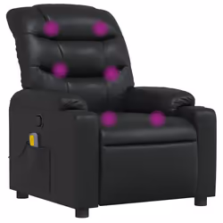 VidaXL 374140, Ecopelle, Nero, Schiuma, 110 kg, 755 mm, 930 mm