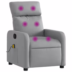 VidaXL 374174, Tessuto, Grigio, Schiuma, 110 kg, 50 cm, 55,5 cm