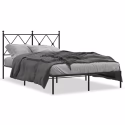 VidaXL 376500, Nero, 1250 mm, 2,07 m, 905 mm, 1200 x 2000 mm, 1 pz