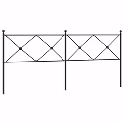 VidaXL 376540, Nero, Acciaio, 2 m, 2060 mm, 90,5 cm, 30 mm