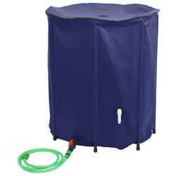 Serbatoio Acqua con Rubinetto Pieghevole 1250 L in PVCcod mxl 91026 - Vista aggiuntiva 3