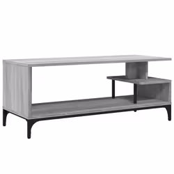 VidaXL 842414, Grigio, Legno, Acciaio, 90 kg, 1020 mm, 400 mm, 410 mm