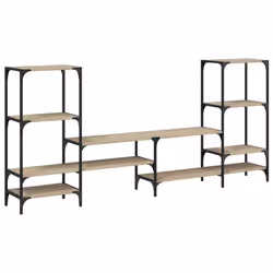 Mobile Porta TV Rovere Sonoma 206,5x28,5x95cm Legno Multistratocod mxl 90756 - Vista aggiuntiva 2