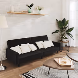 VidaXL 375740 divano Nero