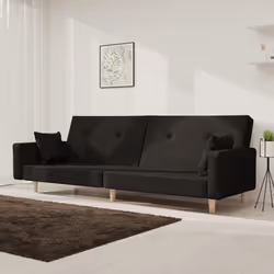 VidaXL 375743 divano Nero