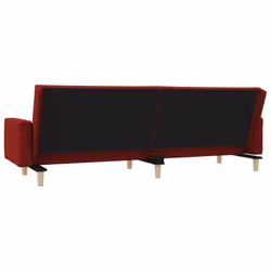 VidaXL 375746 divano Rosso - Vista aggiuntiva 8