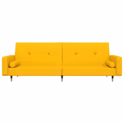 VidaXL 375753 divano Giallo - Vista aggiuntiva 4