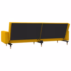 VidaXL 375753 divano Giallo - Vista aggiuntiva 7