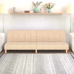 VidaXL 375757 divano Crema