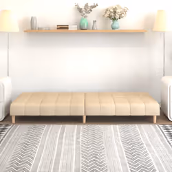 VidaXL 375757 divano Crema