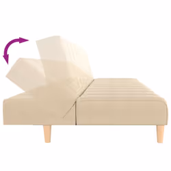 VidaXL 375757 divano Crema - Vista aggiuntiva 8