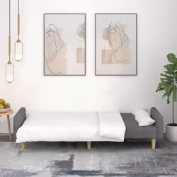 VidaXL 375758 divano Grigio